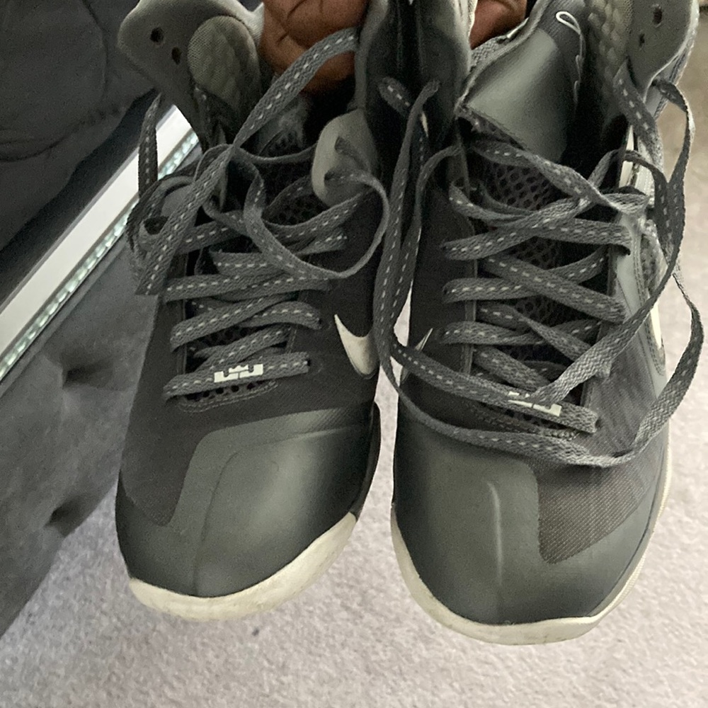 Grey white lebrons